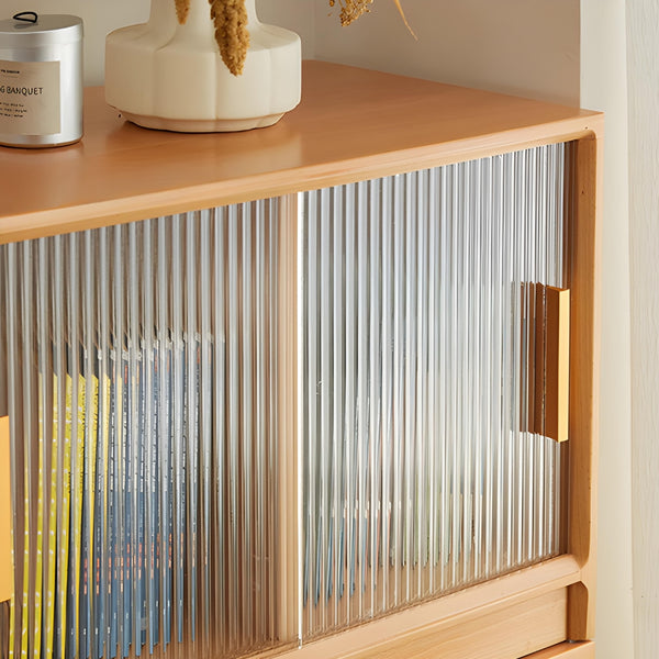 Stylish Solid Beechwood Sideboard Cabinet