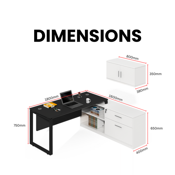 WorkWise Office L-shape Desk