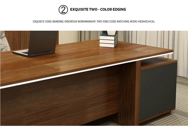 Executive Horizon Office L-Shaped Desk