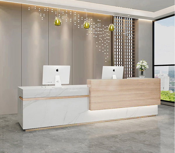 Radiant Office Reception Counter