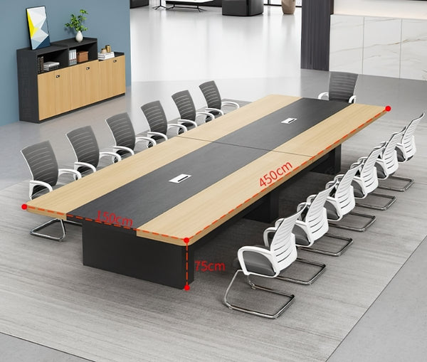 Meeting room table size
