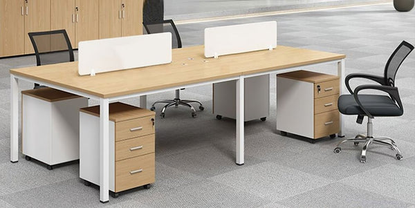 Minimalist Office Desk Set or Workstation