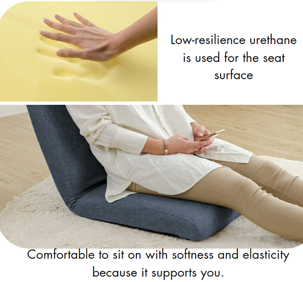 UltraComfort Transforming High-Back Floor Sofa