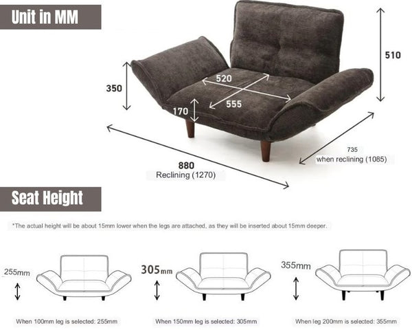 Vintage ComfortMax Reclining Sofa
