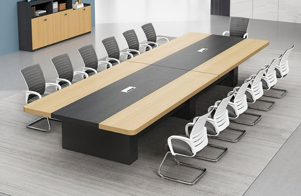 Stripe conference table