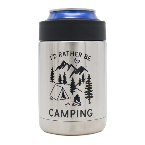 Camping Metal Can Cooler Stainless Steel Can Cooler Regular 