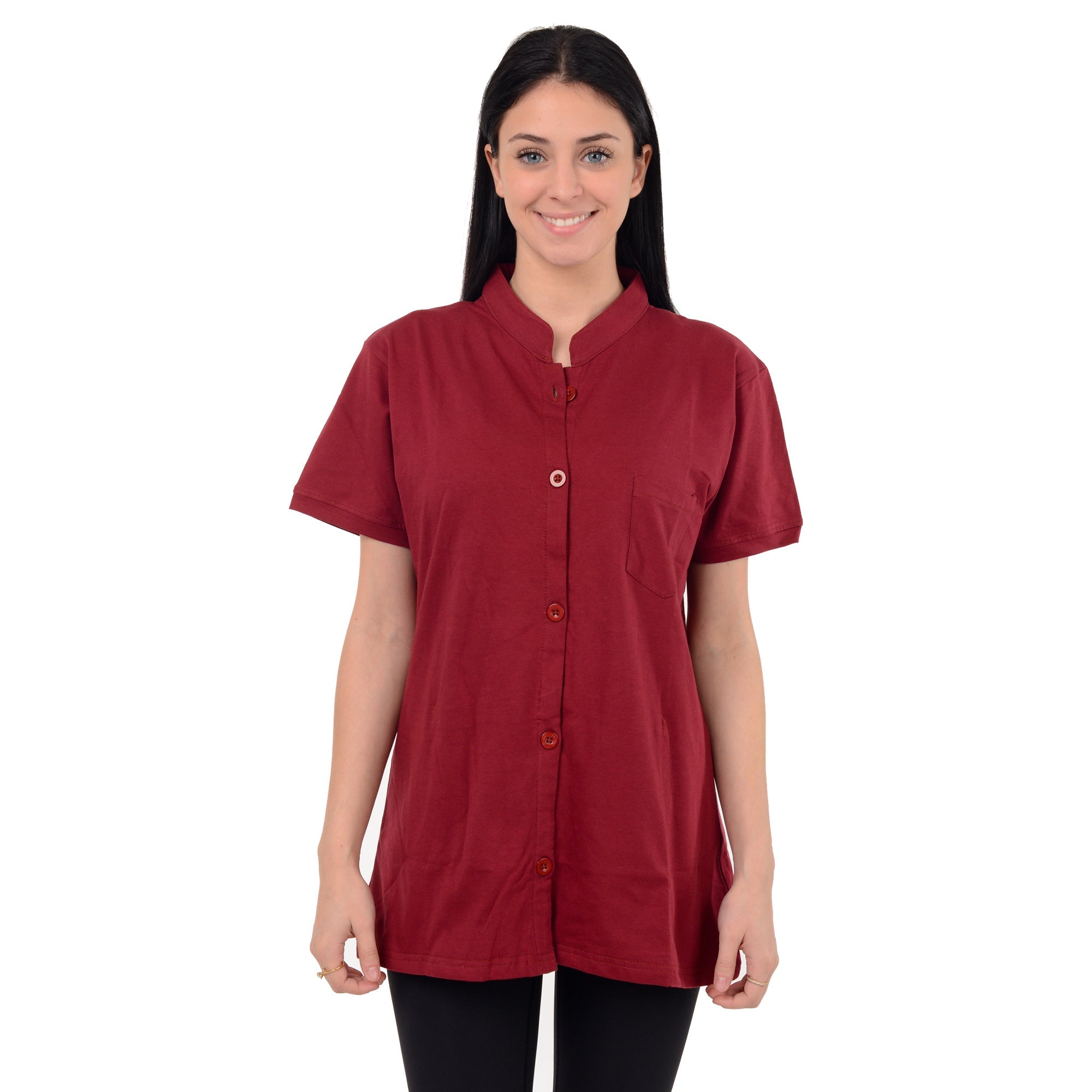 Post Mastectomy Shirts With Drain Pockets - Silverts