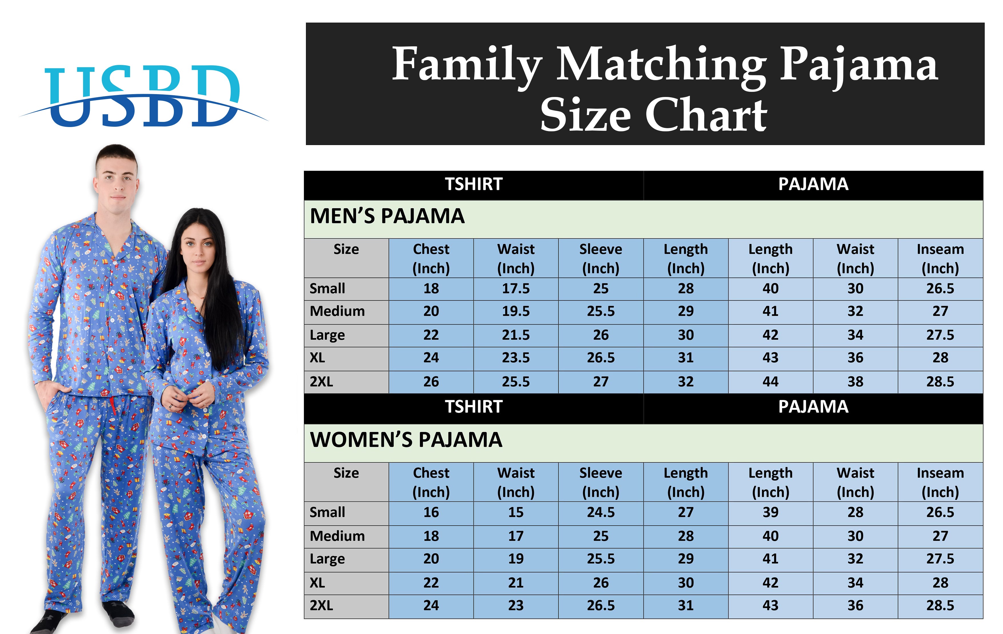 USBD Premium Flannel Pajama Pants Buffalo Plaid for Men & Women