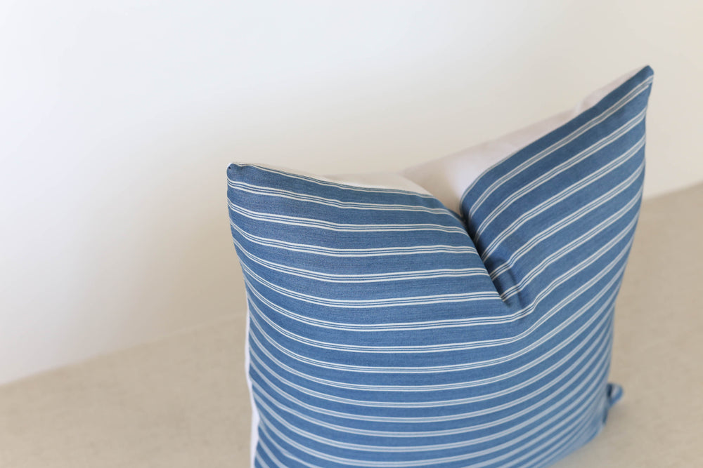 Hampton Stripe Handmade Pillow Cover