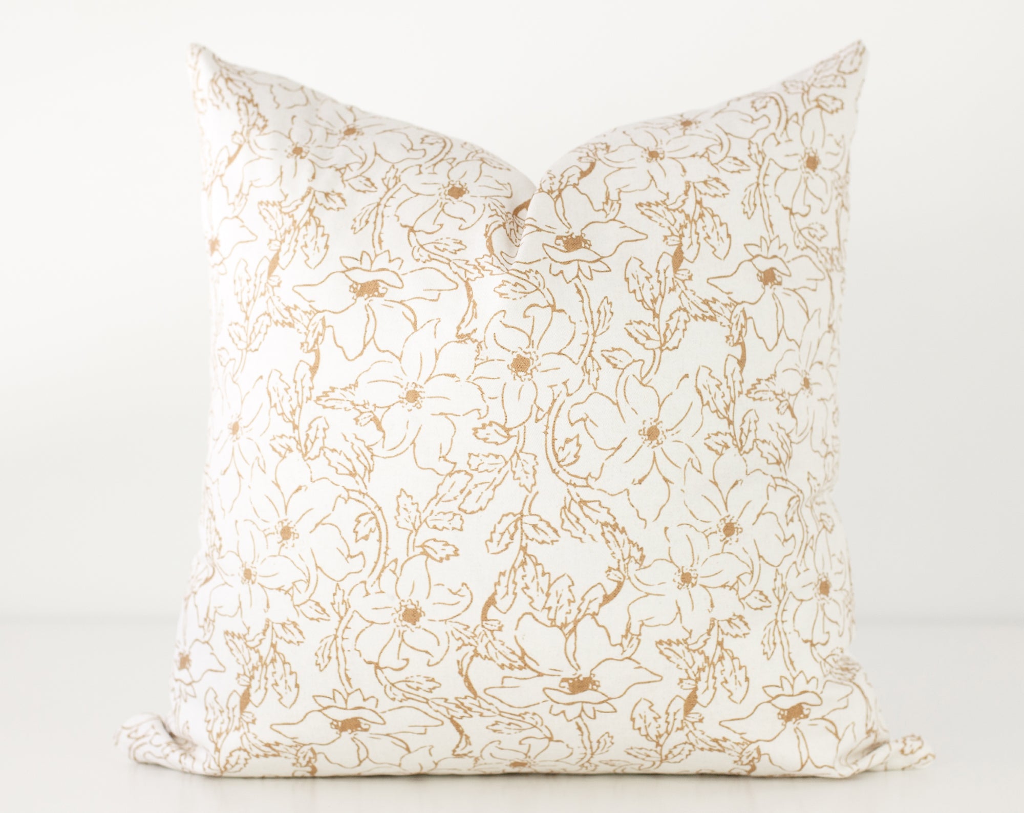 Cadence Floral Pillow Cover, Holiday Pillow Cover, Patterned Pillow ...
