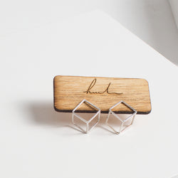Small Nabi Cube Earrings