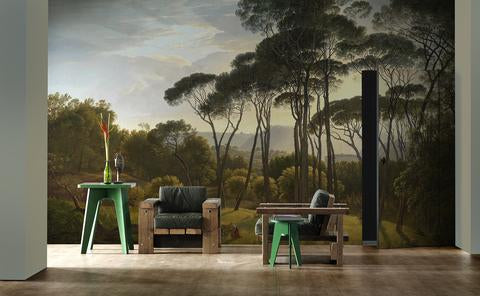 Rks 01 Umbrella Pines Wallpaper By Piet Hein Eek For Nlxl The Modern Shop