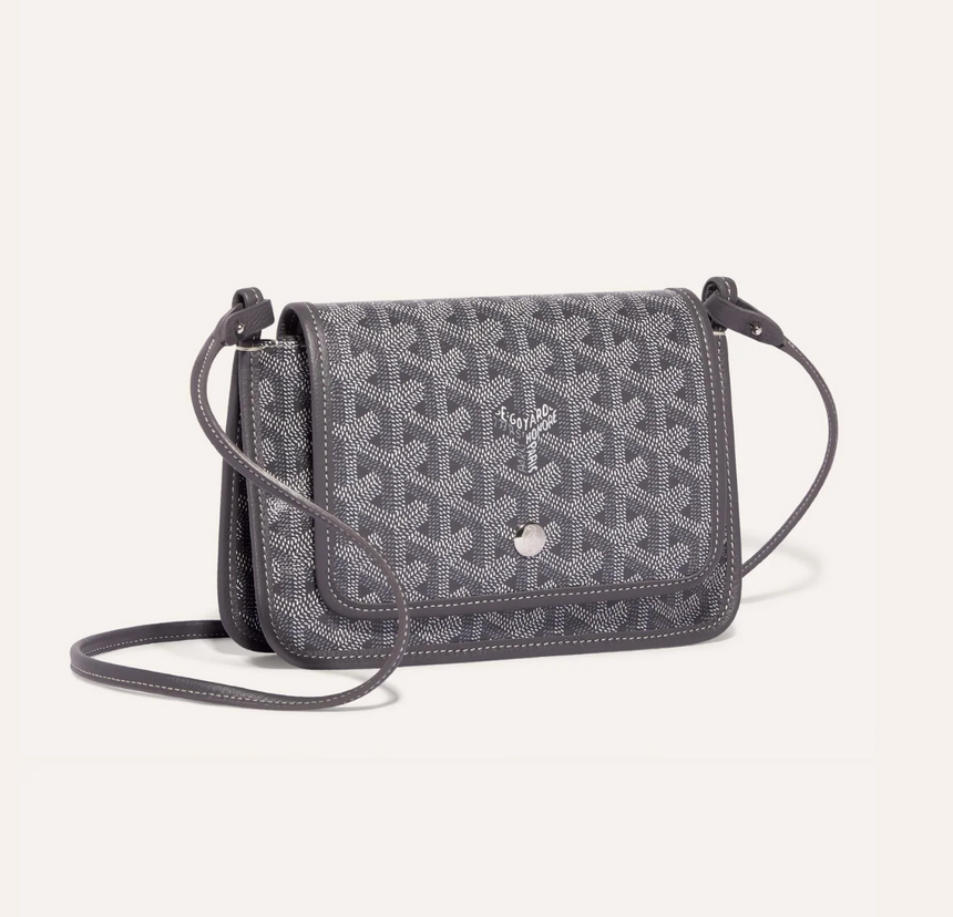 Goyard Goyardine Monte Carlo Mini Case w/Strap - Black Crossbody