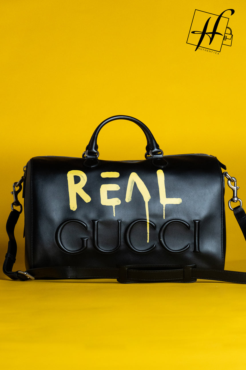 gucci ghost duffle bag