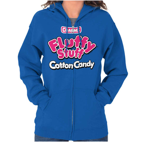 Fluffy Stuff Youth Zip Hoodie, Tootsie Roll, Officially Licensed