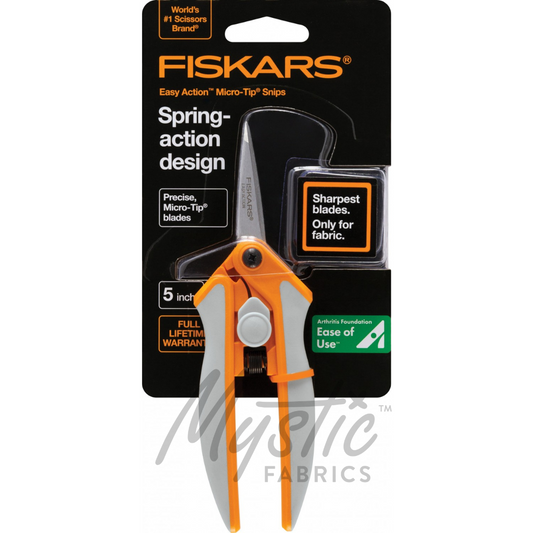 Fiskars Premier 8in Bent Sparkle Scissors Silver