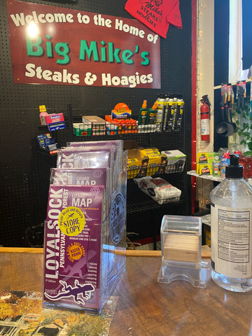 Big Mikes in Forksville Purple Lizard Loyalsock Map