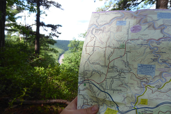 Red Moshannon Creek Allegheny Front Trail PA