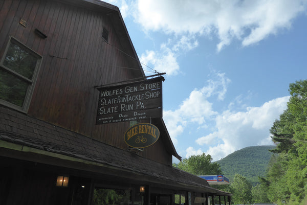 Wolf's General Store Pine Creek PA: Pine Creek Lizard Map dealer