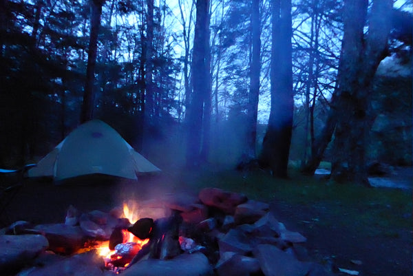 Camping Along Gandy Creek Monongahela National Forest WV