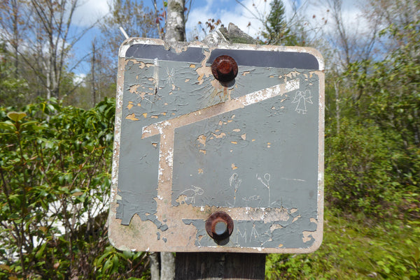 Shelter Sign Monongahela National Forest WV