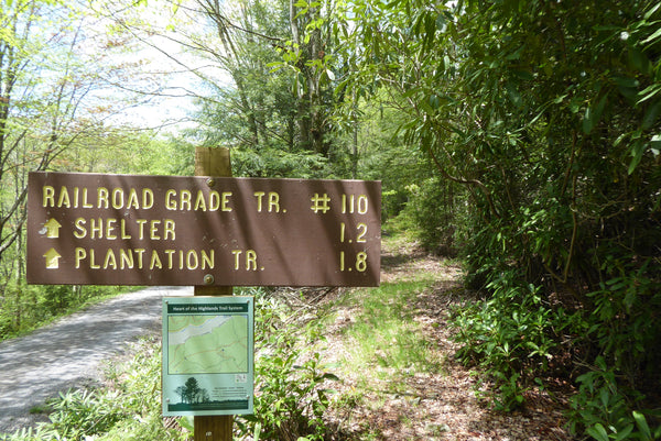 Railroad Grade Trail Monongahela National Forest WV
