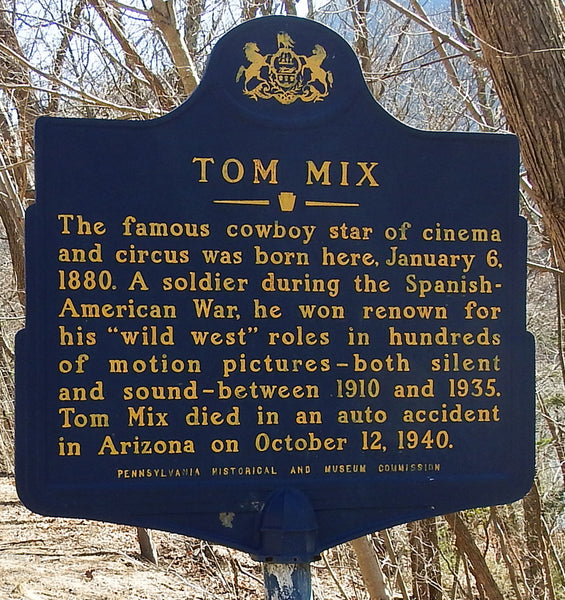 Tom Mix Historisches Zeichen