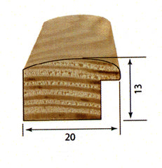 prosta ramka 18x24 cm D2 profil