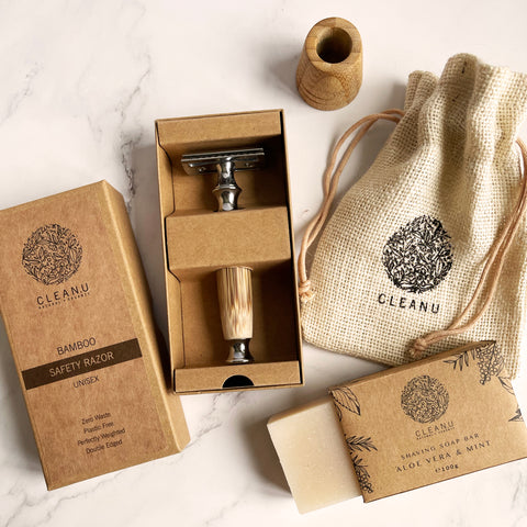 Safety Razor | Bamboo Safety Razor | Clean U Skincare