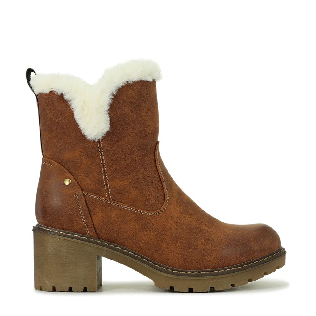 Los Cabos Miska | Women Ankle Boots | Faux Cross Boots – Los Cabos