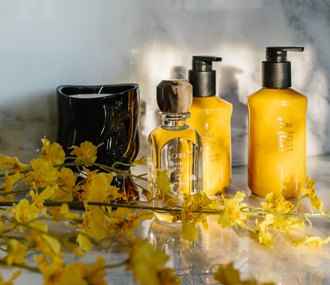 Oribe Cote D'Azur Body Wash, Body Cream, Candle and Eau de Parfum Fragrance