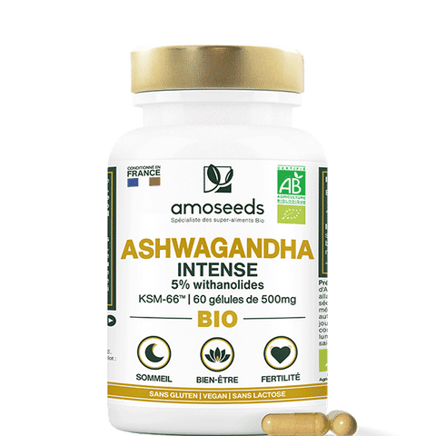 ashwagandha bio amoseeds specialiste des super aliments Bio