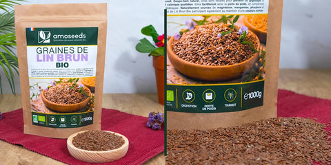 graines lin amoseeds specialiste des super aliments Bio