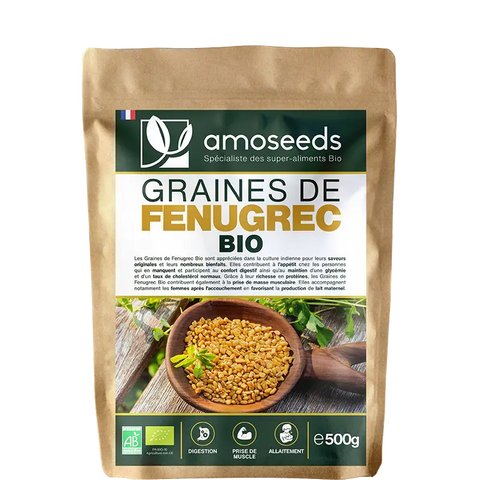 graines fenugrec amoseeds specialiste des super aliments Bio