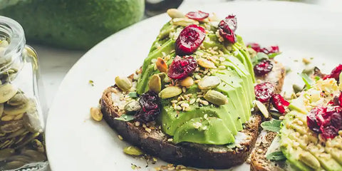 recette tartines avocat cranberries graines courge amoseeds specialiste des super aliments Bio