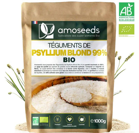 teguments psyllium blond bio comparatif prix amoseeds specialiste des super aliments bio