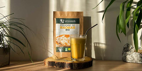 baobab poudre bio amoseeds specialiste des super aliments bio