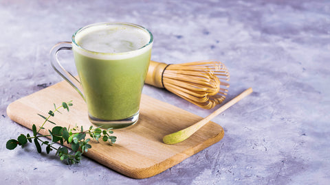 Recette Latte Matcha Japonais Bio amoseeds specialiste des super aliments Bio