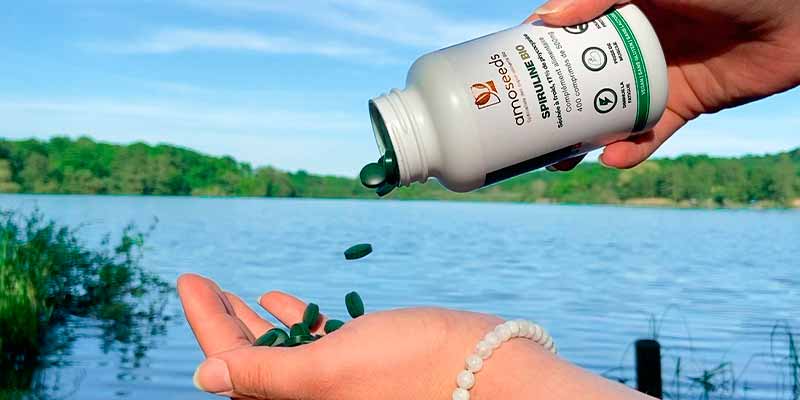 spiruline bio comprimes amoseeds specialiste des super aliments bio