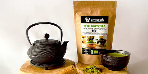 The matcha japonais bio amoseeds specialiste des super aliments bio