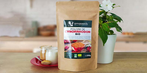 cynorrhodon poudre amoseeds specialiste des super aliments Bio