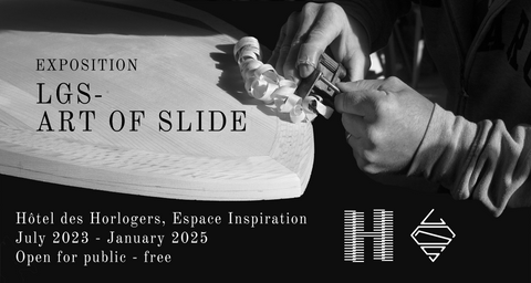 Exposition "LGS - Art of Slide" at Hôtel des Horlogers, Le Brassus