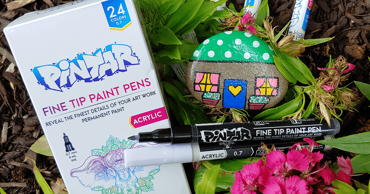 PINTAR Earth Tone Markers/Pens Medium Tip for Rock Painting, Wood - Pack of  20, 5.0 mm, 20 Pack - Harris Teeter
