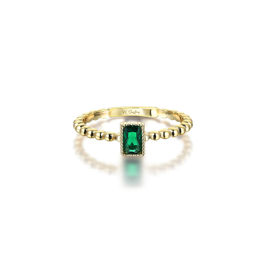 Nora Green 14K Gold Ring – VK Jewellery London