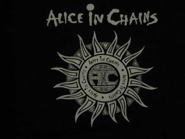 Alice In Chains Sun Logo Hoodie Loudshirtsusa