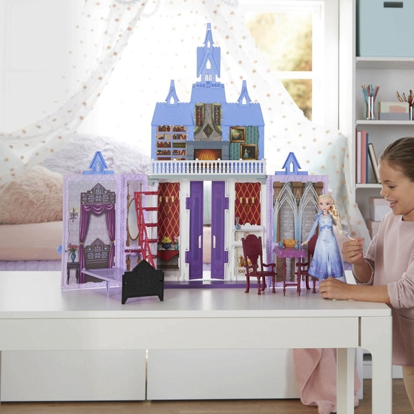 frozen arendelle castle fold and go