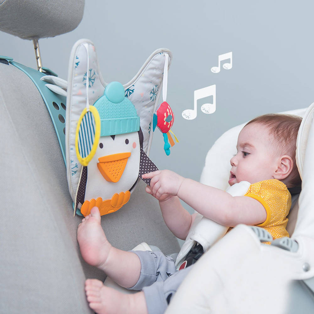 play and kick car seat toy