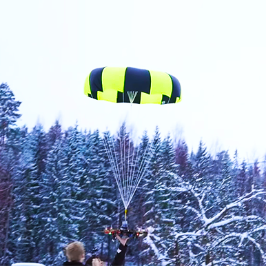 Extreme conditions test of Fruity Chute and Skycat