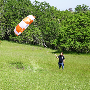 Fruity Chutes' CEO, Gene Engelgau, with Iris Ultra