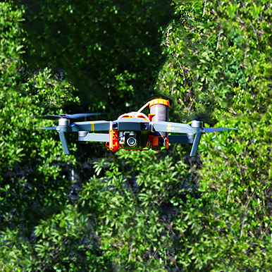 Fruity Chutes Mavic Pro drone parachute system